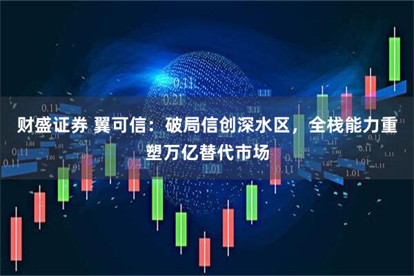 财盛证券 翼可信：破局信创深水区，全栈能力重塑万亿替代市场