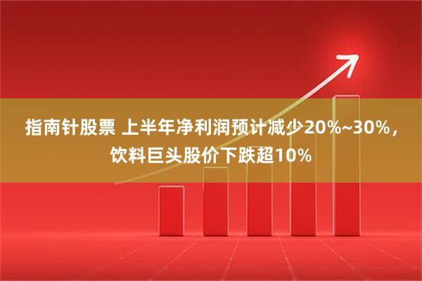 指南针股票 上半年净利润预计减少20%~30%，饮料巨头股价下跌超10%