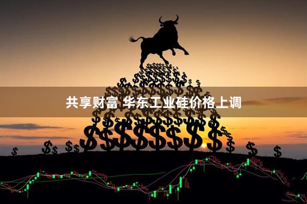 共享财富 华东工业硅价格上调