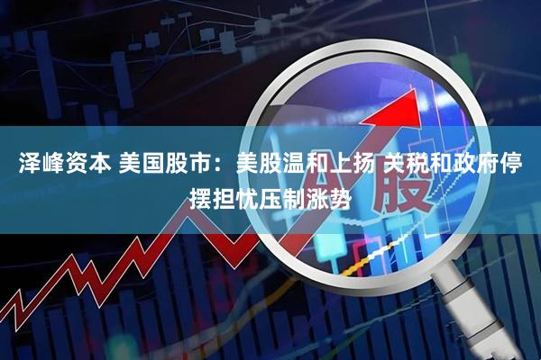 泽峰资本 美国股市：美股温和上扬 关税和政府停摆担忧压制涨势